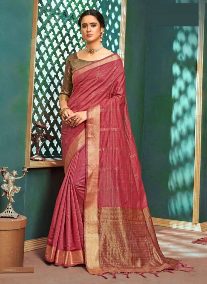 Saroj Ridhi Fancy Ethnic Wear Cotton Silk Designer Saree Collection